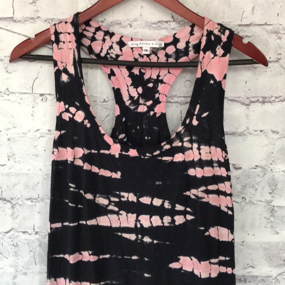 Young Fabolous & Broke Tie Dye Maxi Dress Medium